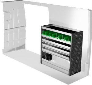 Prawa zabudowa samochodu dostawczego F45049 System Edström