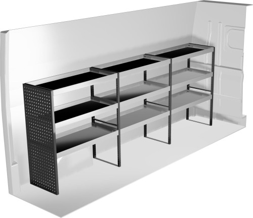 Lewa zabudowa samochodu dostawczego F45060 System Edström