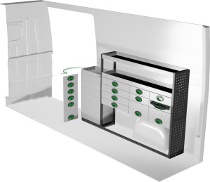 Zabudowa samochodu dostawczego F45071 prawa – System Edström