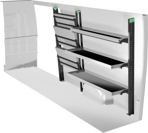 Prawa zabudowa samochodu dostawczego F45087 System Edström