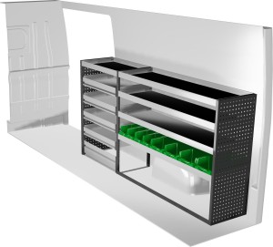 Prawa zabudowa samochodu dostawczego F45089 System Edström