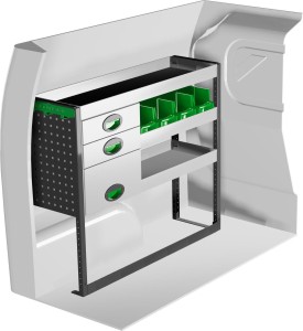 Lewa zabudowa serwisowa System Edström F40324 do Fiorino