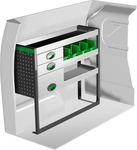 Lewa zabudowa serwisowa System Edström F40324 do Fiorino