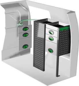 Prawa zabudowa serwisowa System Edström F40325 do Fiorino