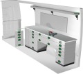 Zabudowa serwisowa F45085 prawa do Fiat Ducato i Boxer L4H2