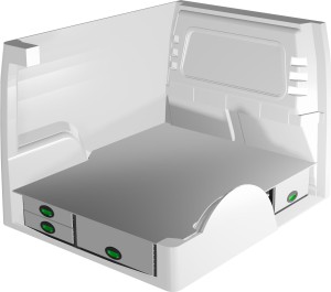 Podniesiona podłoga F42216 do Ford Connect L1 24-, Caddy 5 L1 21-
