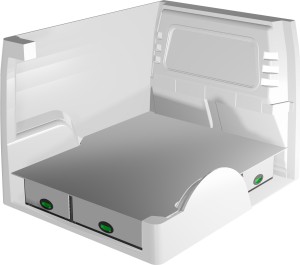 Podniesiona podłoga F42240 do Ford Connect L1 24-, Caddy 5 L1 21-