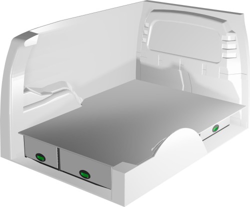 Podłoga F42234 do Ford Connect L2 24-, Volkswagen Caddy 5 L2 21-