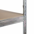 AWTOOLS REGAŁ 6 PÓŁEK 200x90x40 NOŚNOŚĆ 300kg / 6,0mm - WCISKANY SZYBKI MONTAŻ
