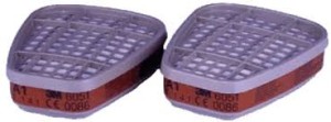 3M FILTR PRZECIW GAZOM I OPAROM /2szt.3M6051 FARBY LAKIERY