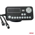 Belka ostrzegawcza LED 51 funkcji 137cm homologacja R65 R10 12-24V AMIO-03345