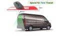 Zestaw kamera cofania AX-18 Ford Transit duży, Ford Transit Tourneo Custom